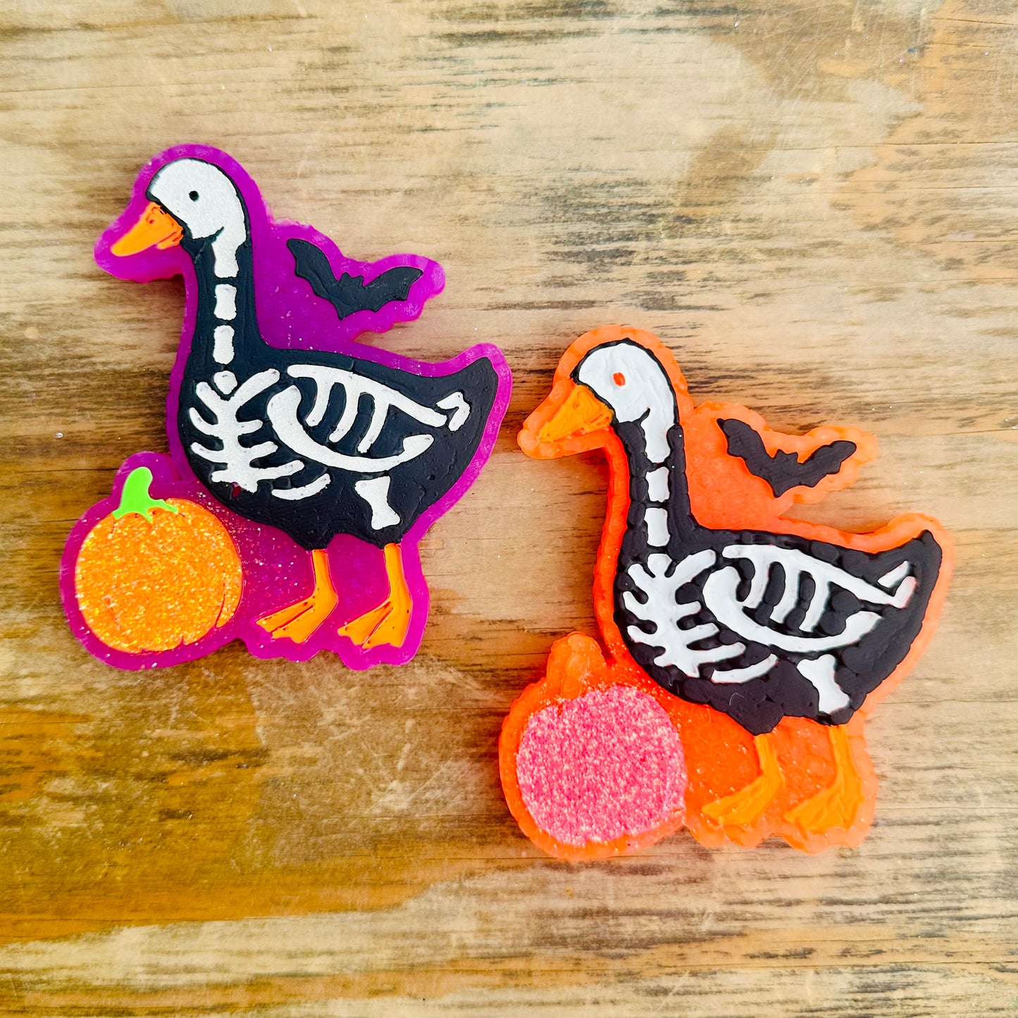 Halloween Skeleton Goose Car Freshie