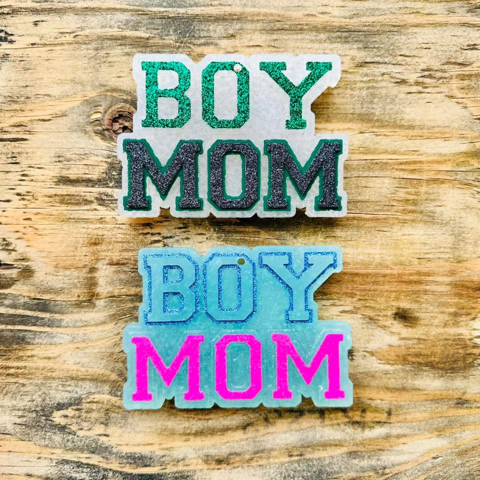 **Custom** “Boy Mom” Car Freshie