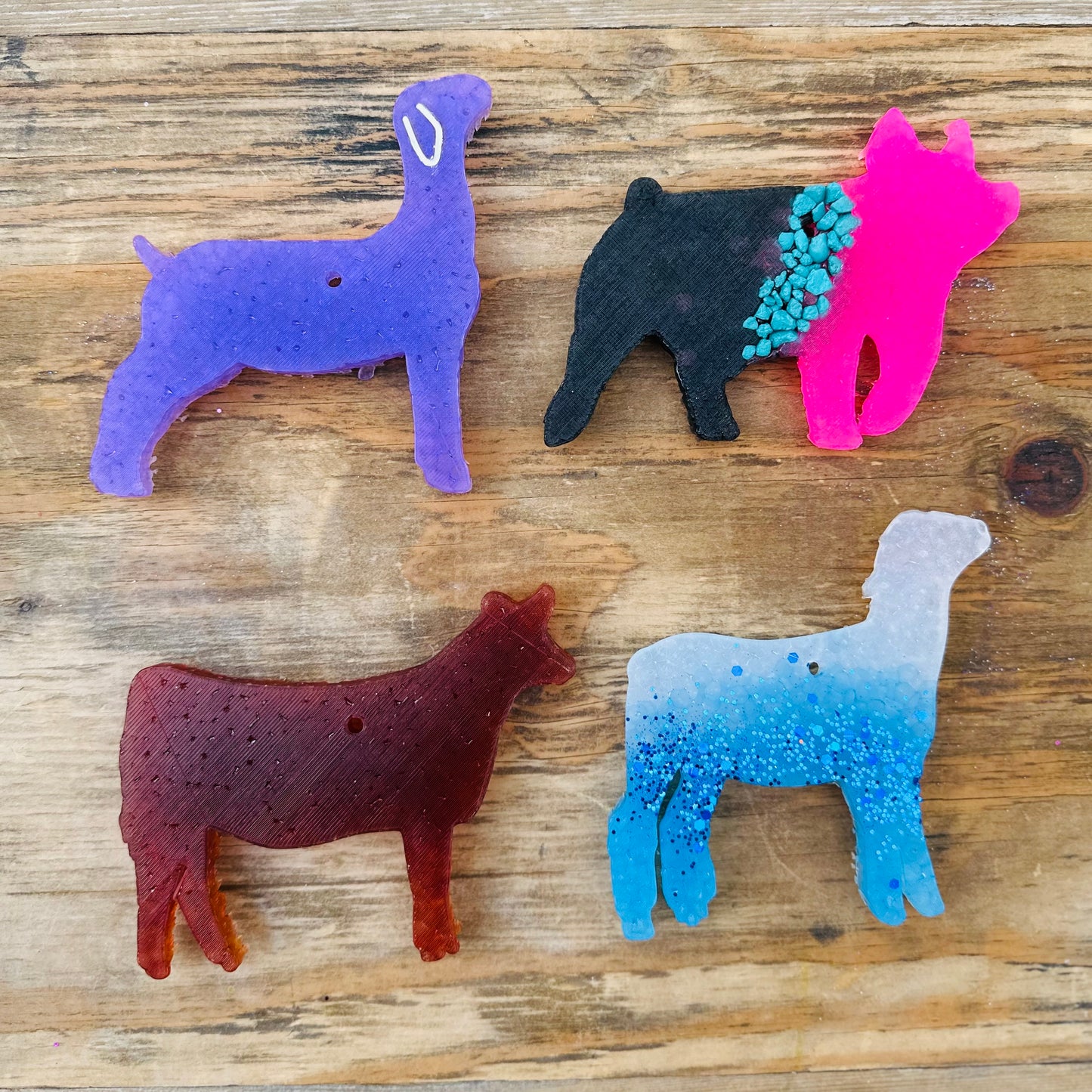 **Custom** Show Pig Car Freshie