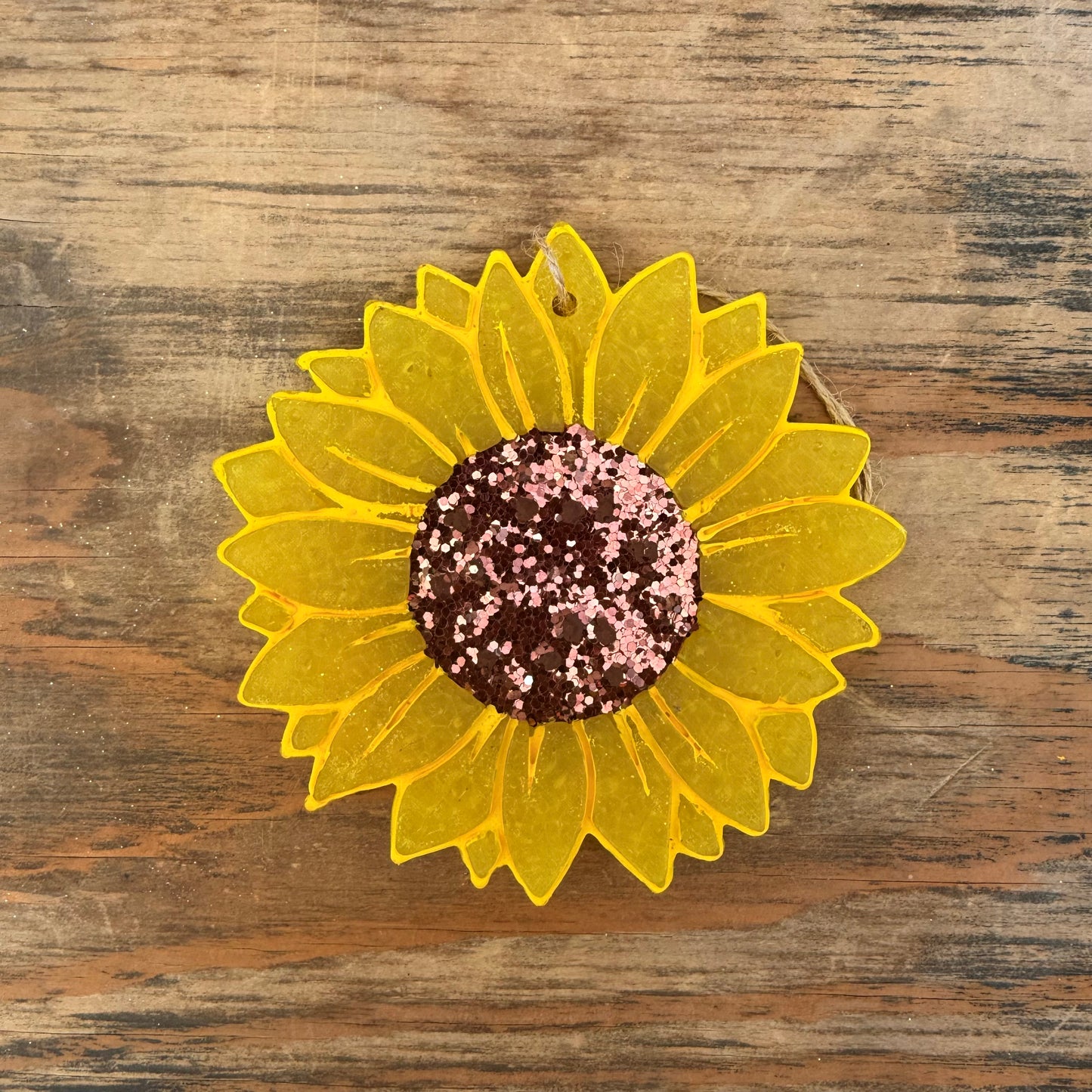 Fall Sunflower Car Freshie