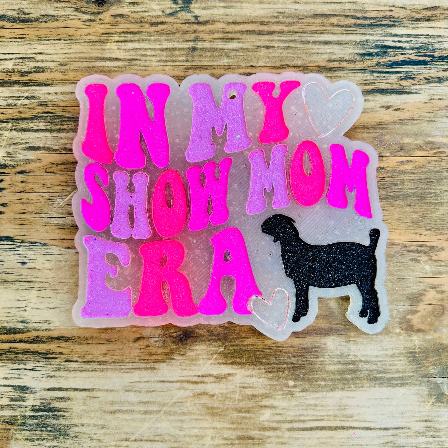 **Custom** In my Show Mom Era “Goat” Car Freshie