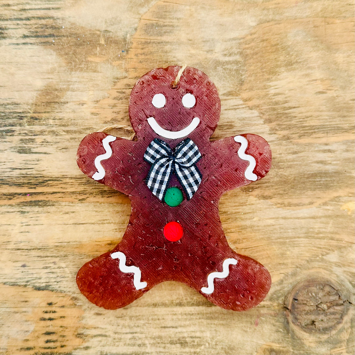 2026 Christmas Gingerbread Man Car Freshie