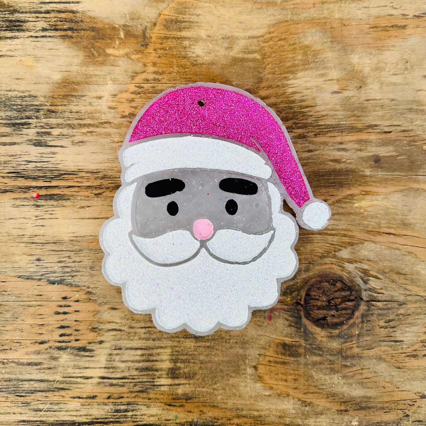 **PREORDER** Christmas Santa Face Car Freshie