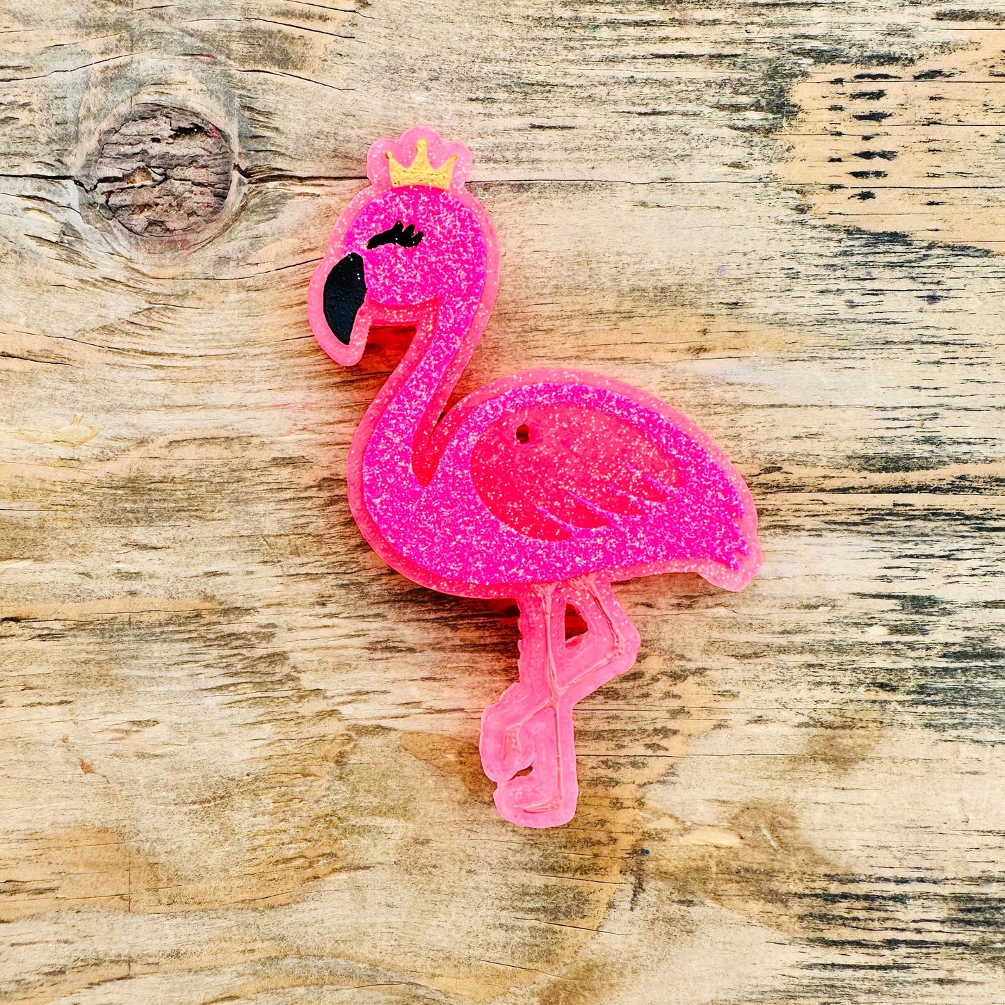 **Custom** Summer Flamingo Car Freshie
