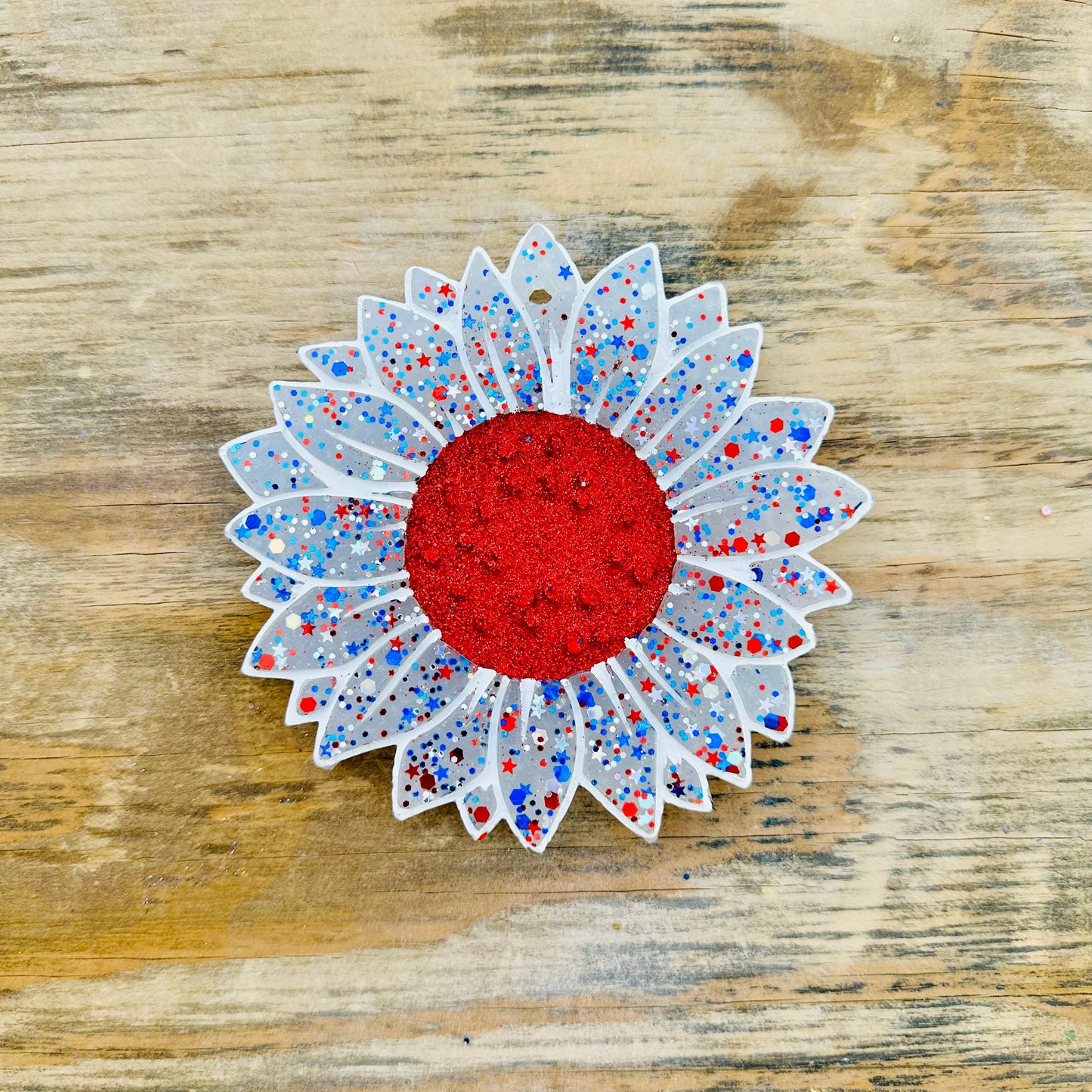 **PREORDER** Americana Daisy Car Freshie