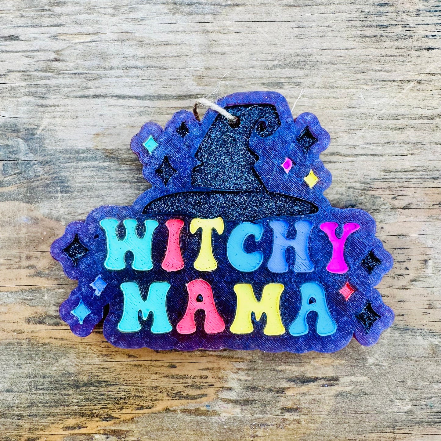 **Preorder** Halloween "Witchy Mama" Car Freshie