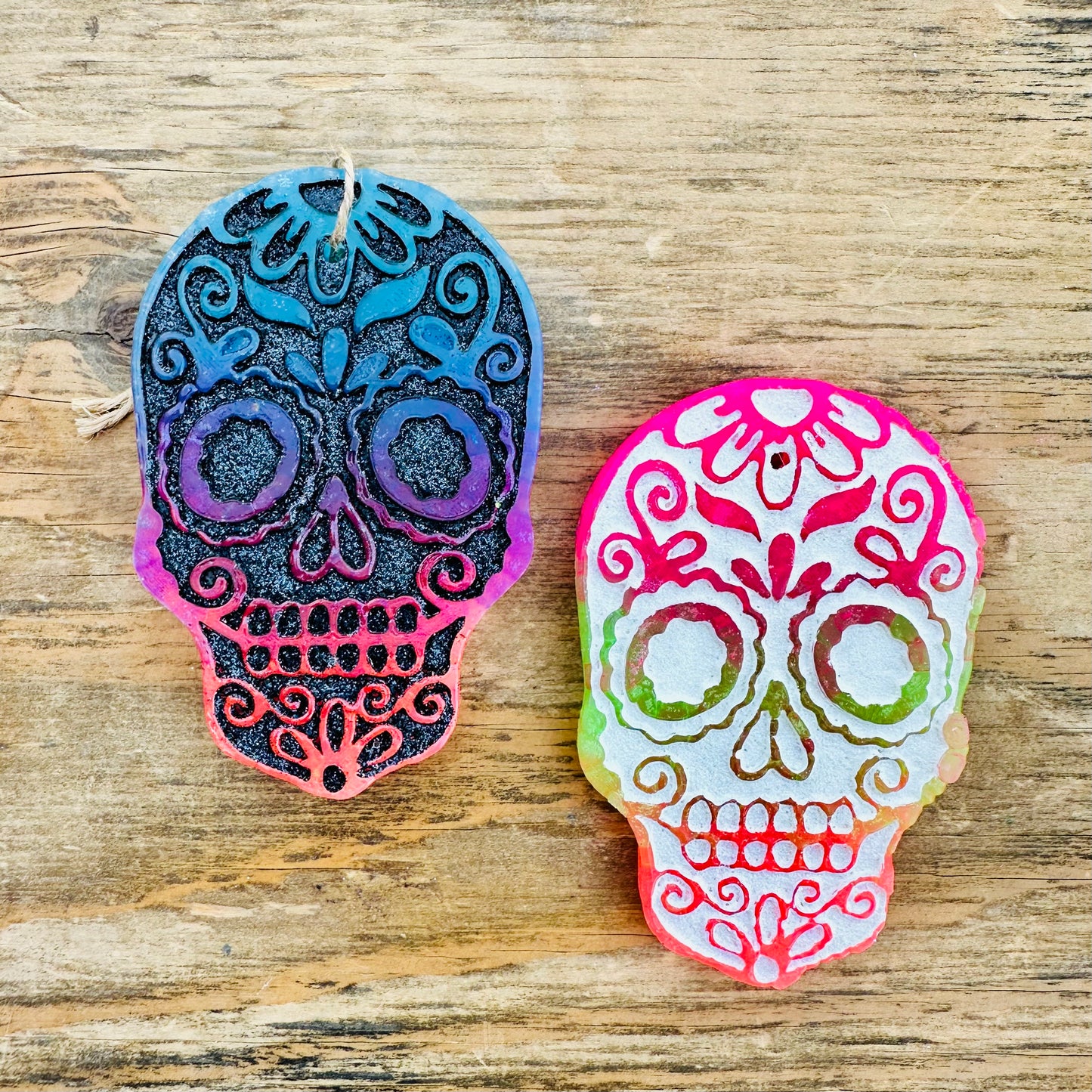 **Preorder** Halloween Sugar Skull Car Freshie