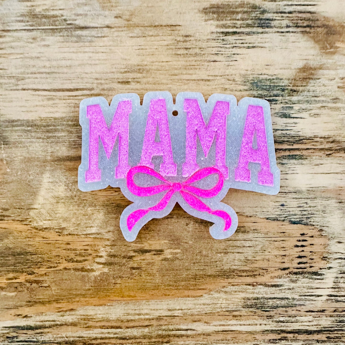 Mama with Bow Car Freshie