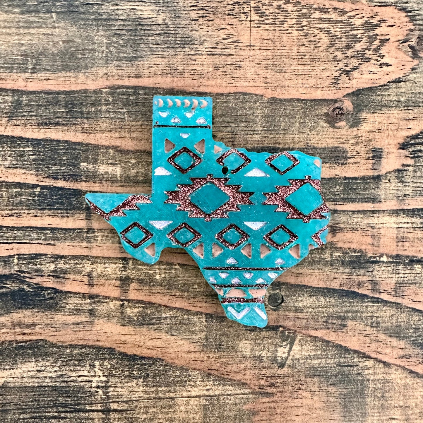 **Custom** Aztec Texas Car Freshie