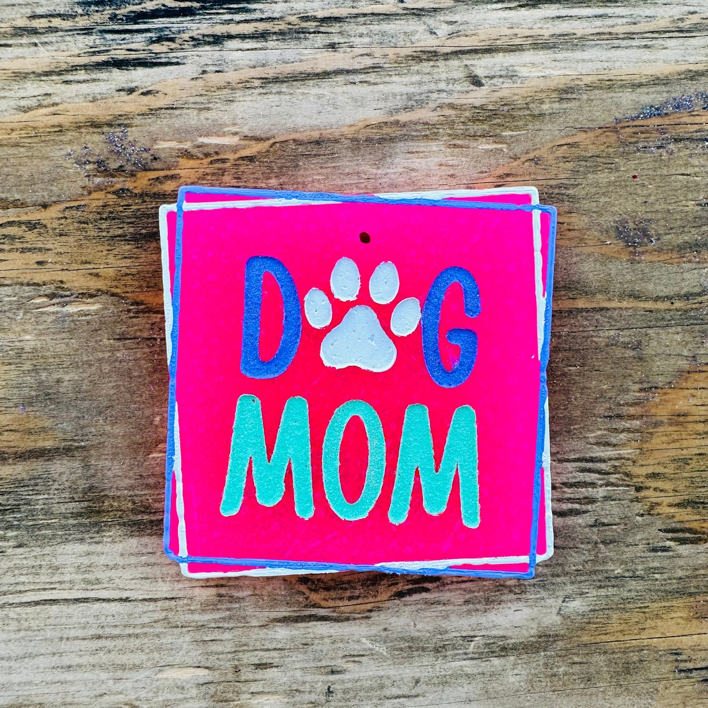 **Custom** "Dog Mom" Car Freshie
