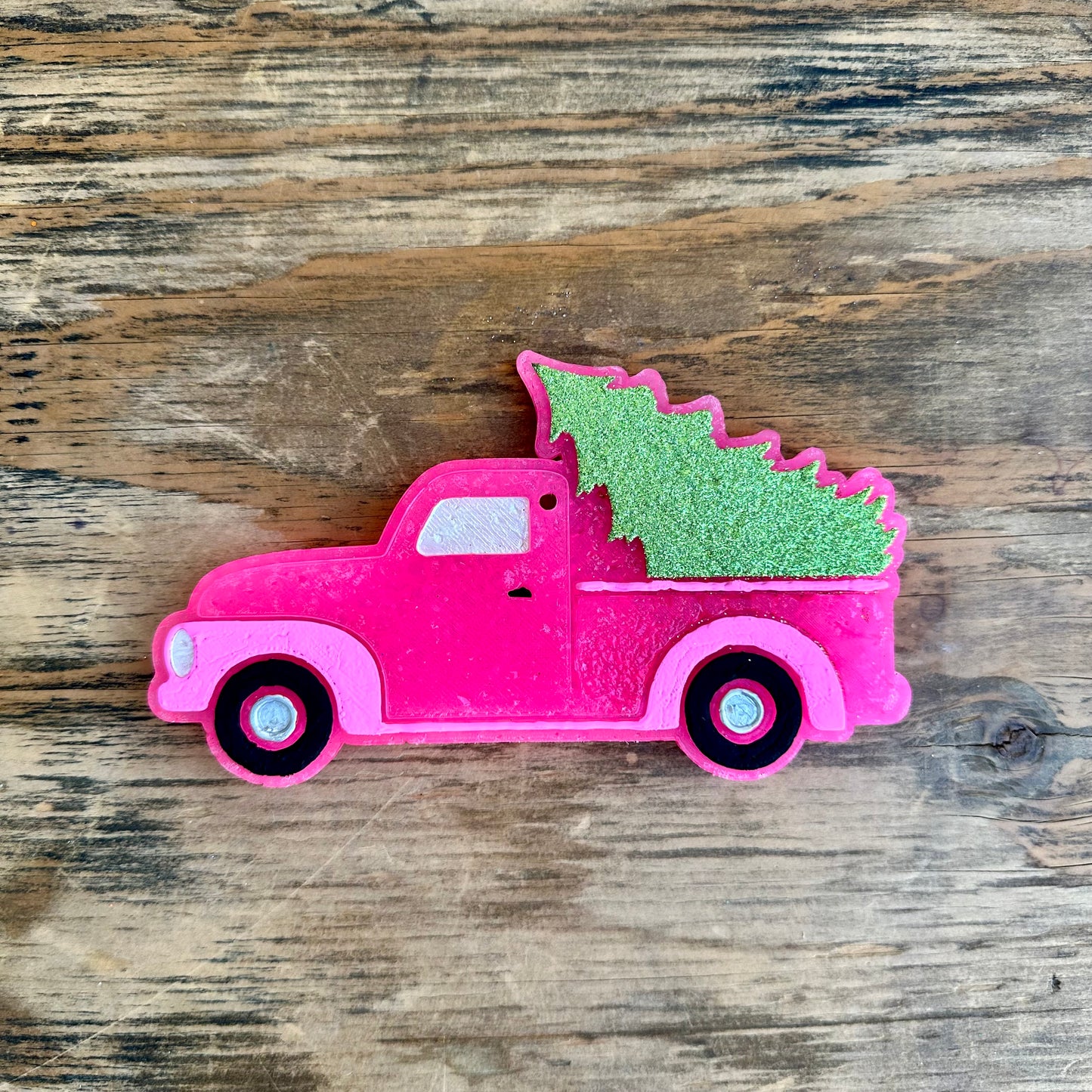 **PREORDER** Christmas Truck with Tree Car Freshie