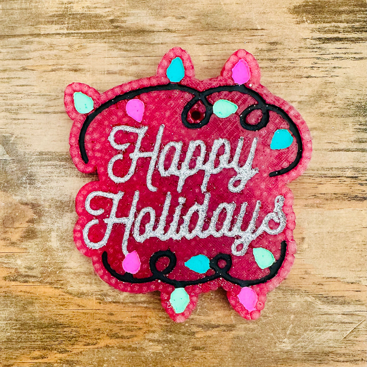 2026 Christmas "Happy Holidays" Car Freshie