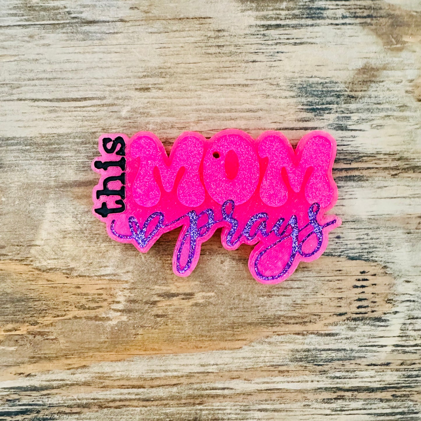 “This Mom Prays” Car Freshie