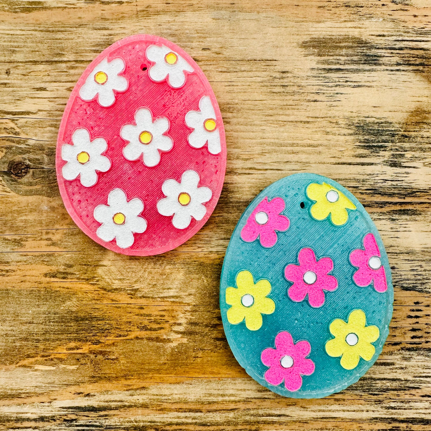 Easter Egg with Flowers Car Freshie