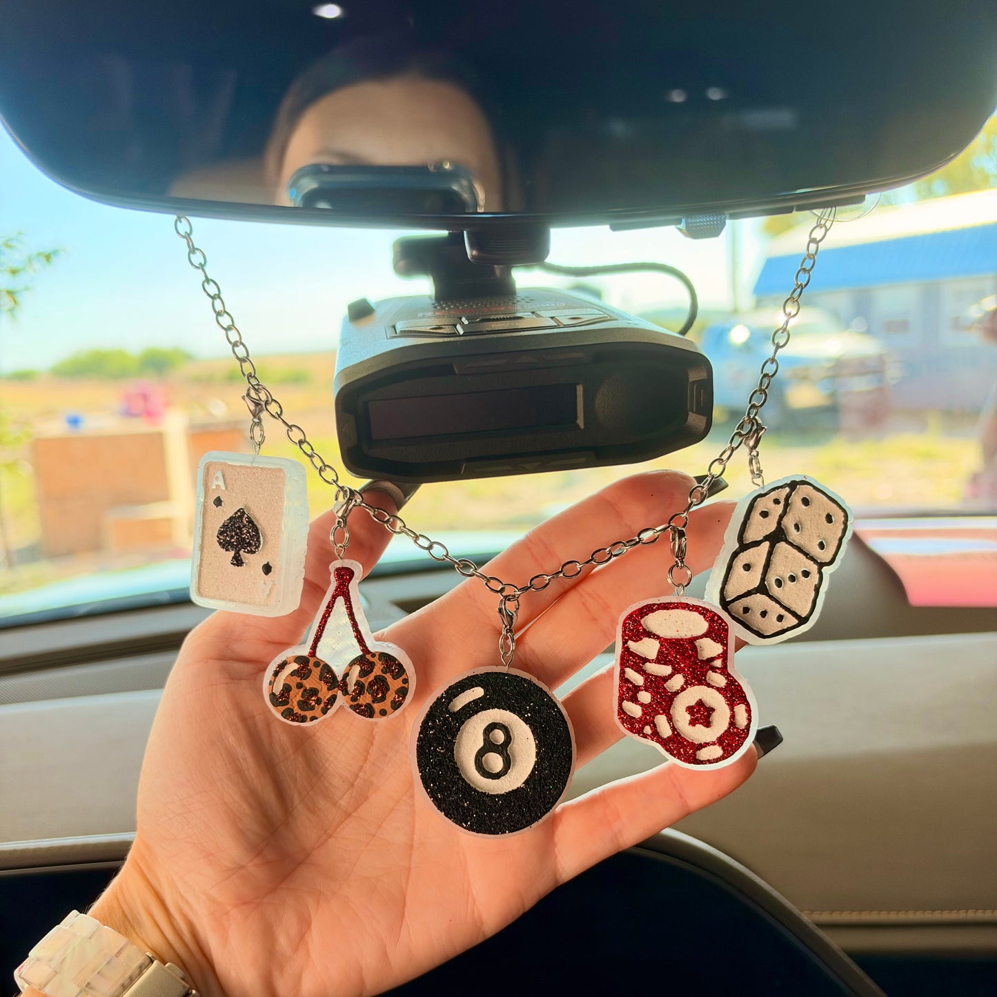 **Custom** Casino Hanger Car Freshie
