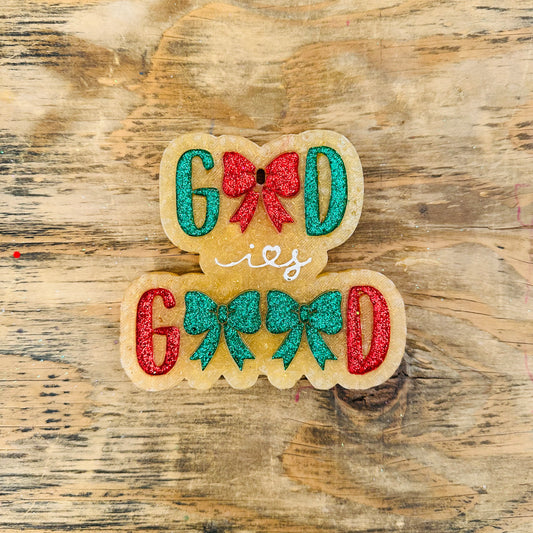 **PREORDER** Christmas “God is Good” Car Freshie