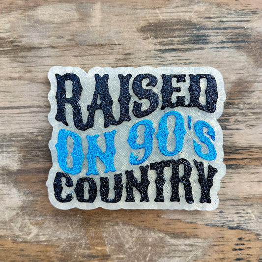 **Custom** "Raised on 90s Country" Car Freshie