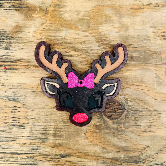 **PREORDER** Christmas Reindeer Car Freshie