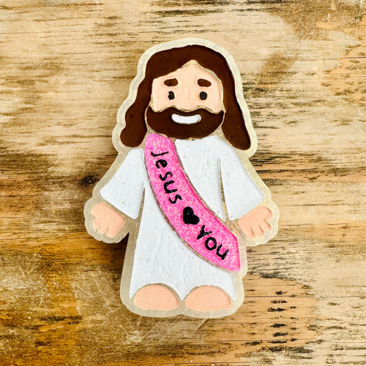 **Custom** Jesus 🖤 You Car Freshie