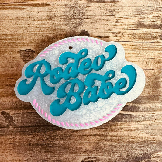 **Custom** Rodeo Babe Car Freshie