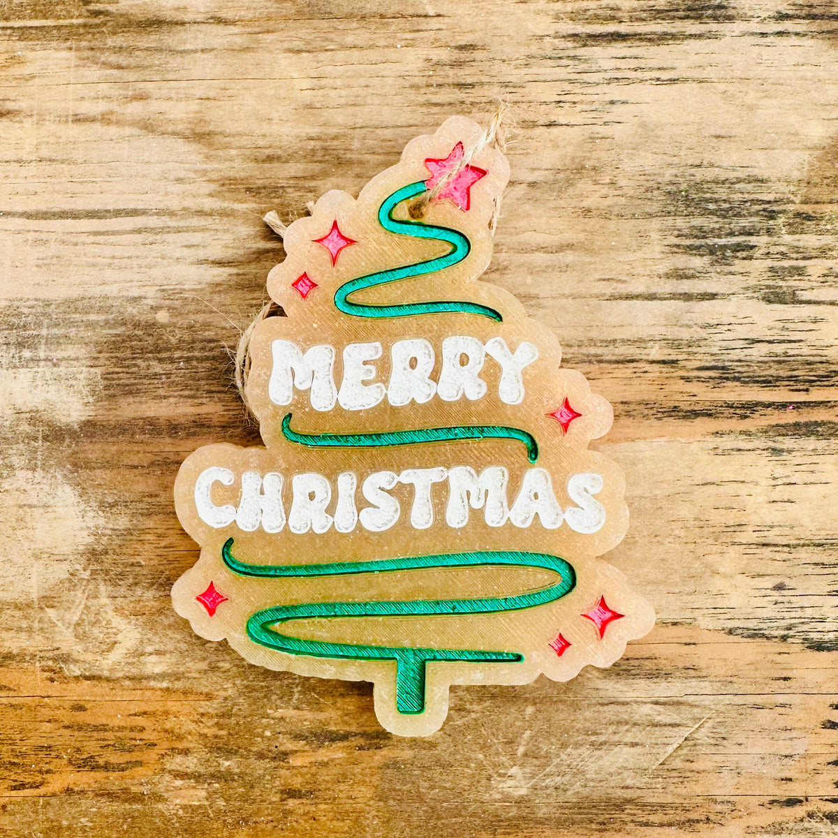 2026 "Merry Christmas" Tree Car Freshie