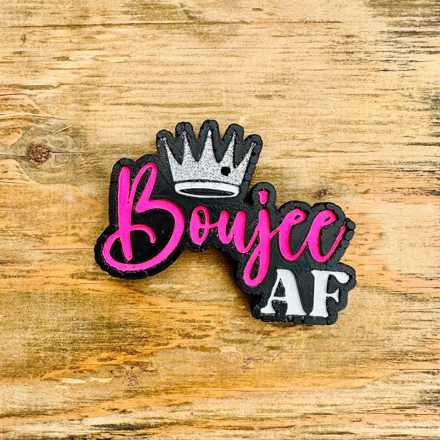 **Custom** “Boujee AF” Car Freshie