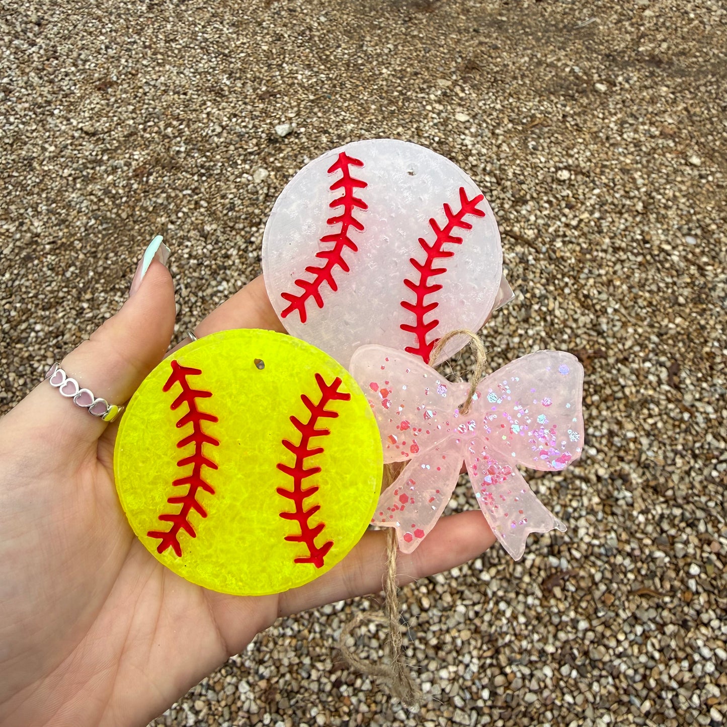 **Custom** Mini Softball Car Freshie