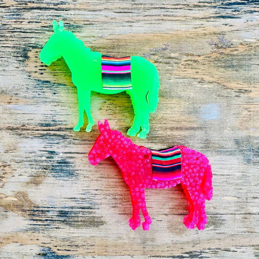 **Custom** Donkey with Serape Blanket Car Freshie