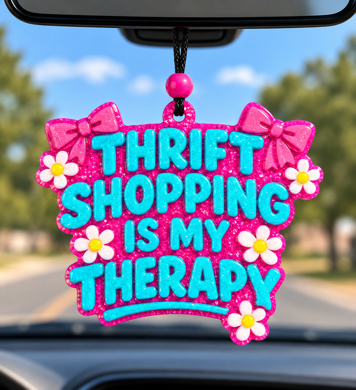 **Custom** Thrift Shopping Car Freshie