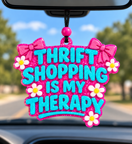 **Custom** Thrift Shopping Car Freshie