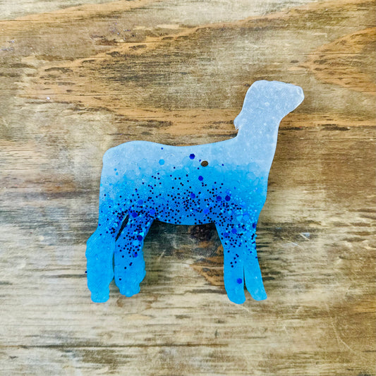 **Custom** Show Lamb Car Freshie