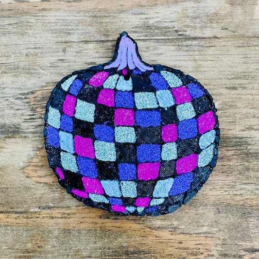 **Preorder** Halloween Disco Pumpkin Car Freshie