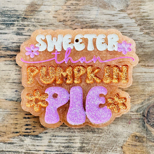 Fall “Sweeter than Pumpkin Pie” Car Freshie