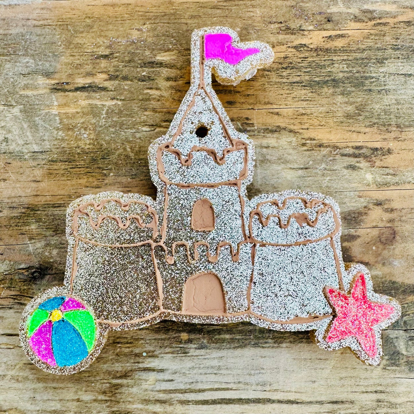 **Custom** Sand Castle Car Freshie