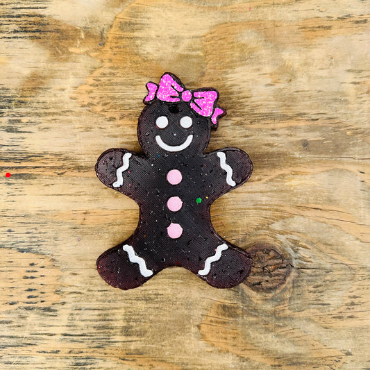 **PREORDER** Christmas Gingerbread Woman Car Freshie