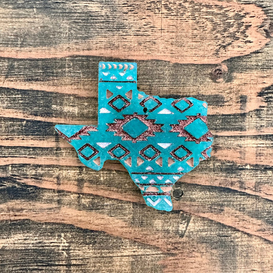 **Custom** Aztec Texas Car Freshie