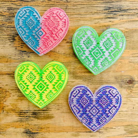 **Custom** Aztec Heart Car Freshie