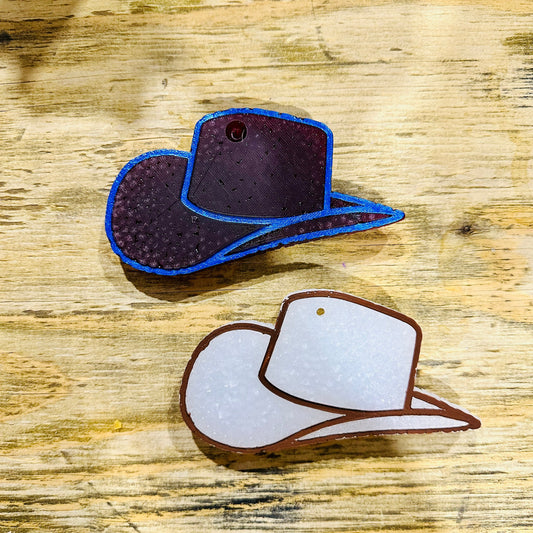 **Custom** Men’s Cowboy Hat Car Freshie