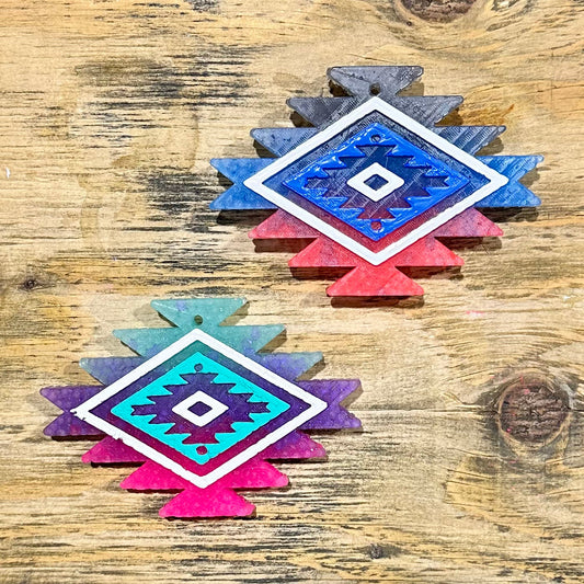 **Custom** Aztec Geo Car Freshie